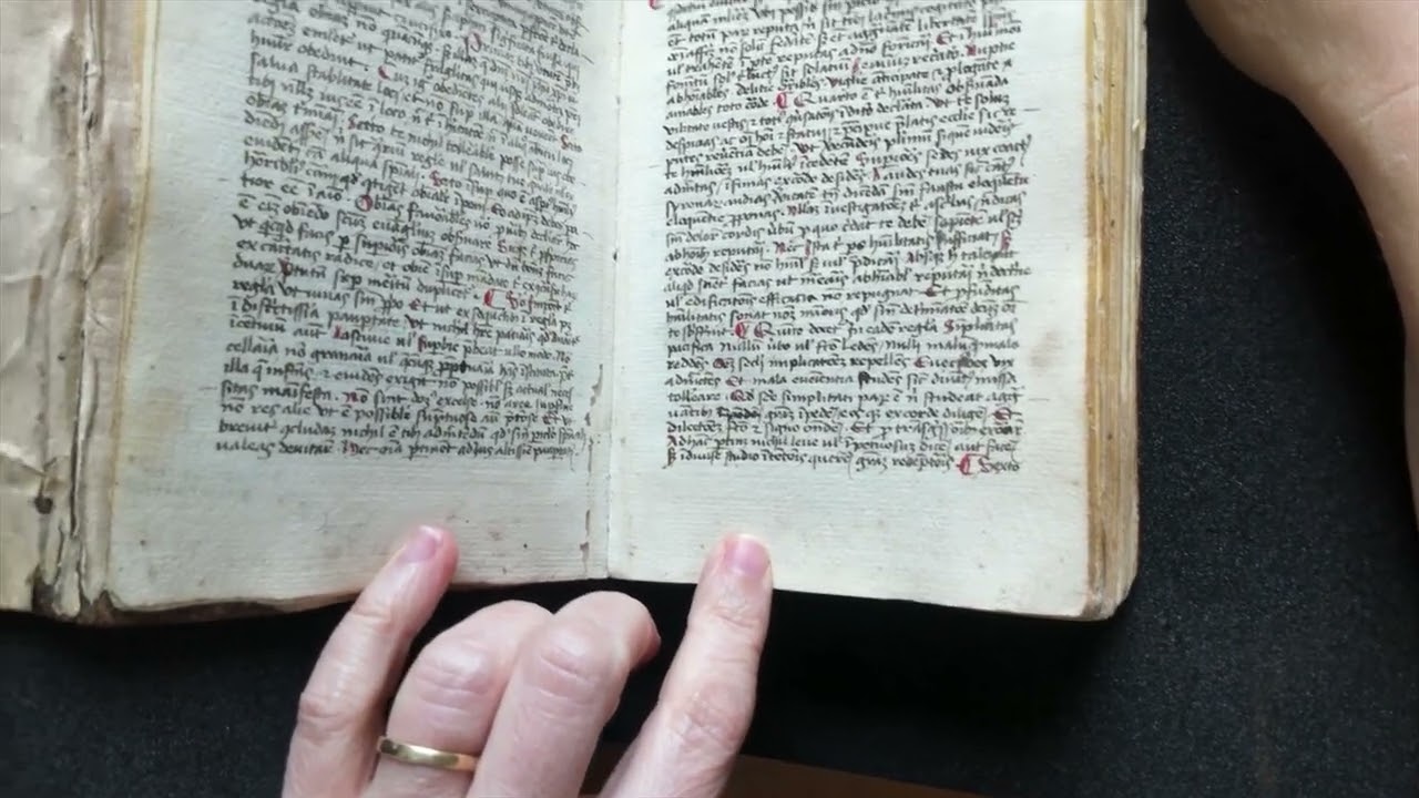 Coffee with a Codex: Franciscan Miscellany (Ms. Codex 869) - YouTube