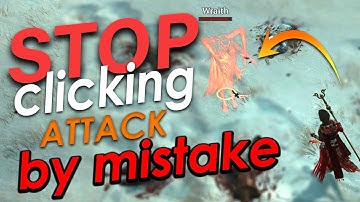 USE THIS TRICK to STOP attacking enemies BY MISTAKE when CLICKING - DIABLO 4 TIPS AND TRICKS - GUIDE