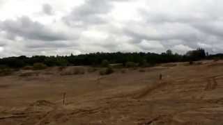 Raglan pit close call!