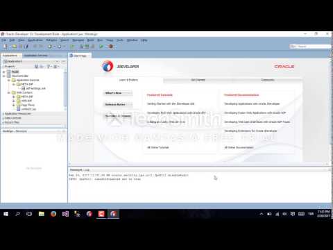 Oracle ADF Create Database Connection - Jdeveloper
