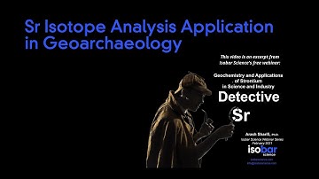 Strontium isotope analysis in Geoarchaeology