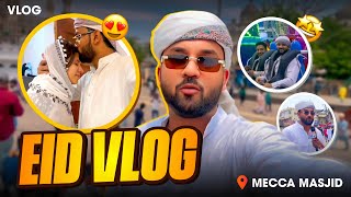 Eid Mubarak | Tour of  Mecca Masjid + Games with Malek mashettey #hyderabadi #hyderabad #arunbhai