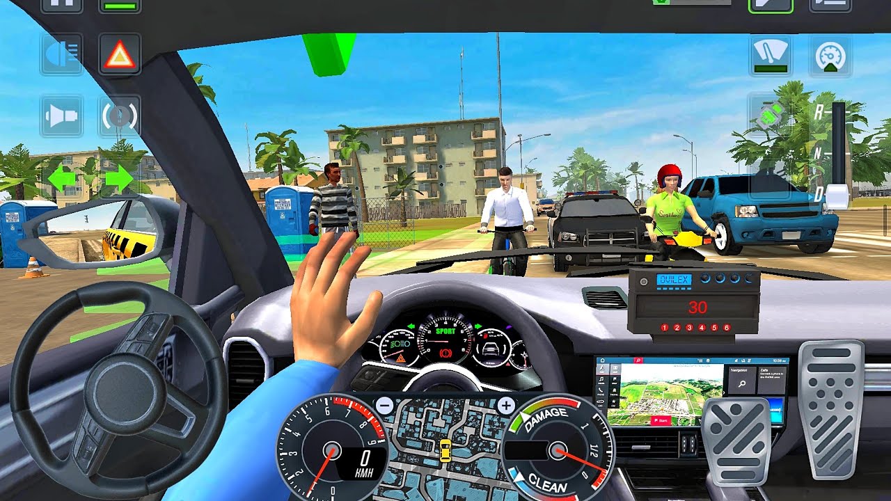 Real Taxi Driver 3D - City Driving Taxi Wala Game - Taxi Simulator! Car Game Android Gameplay
