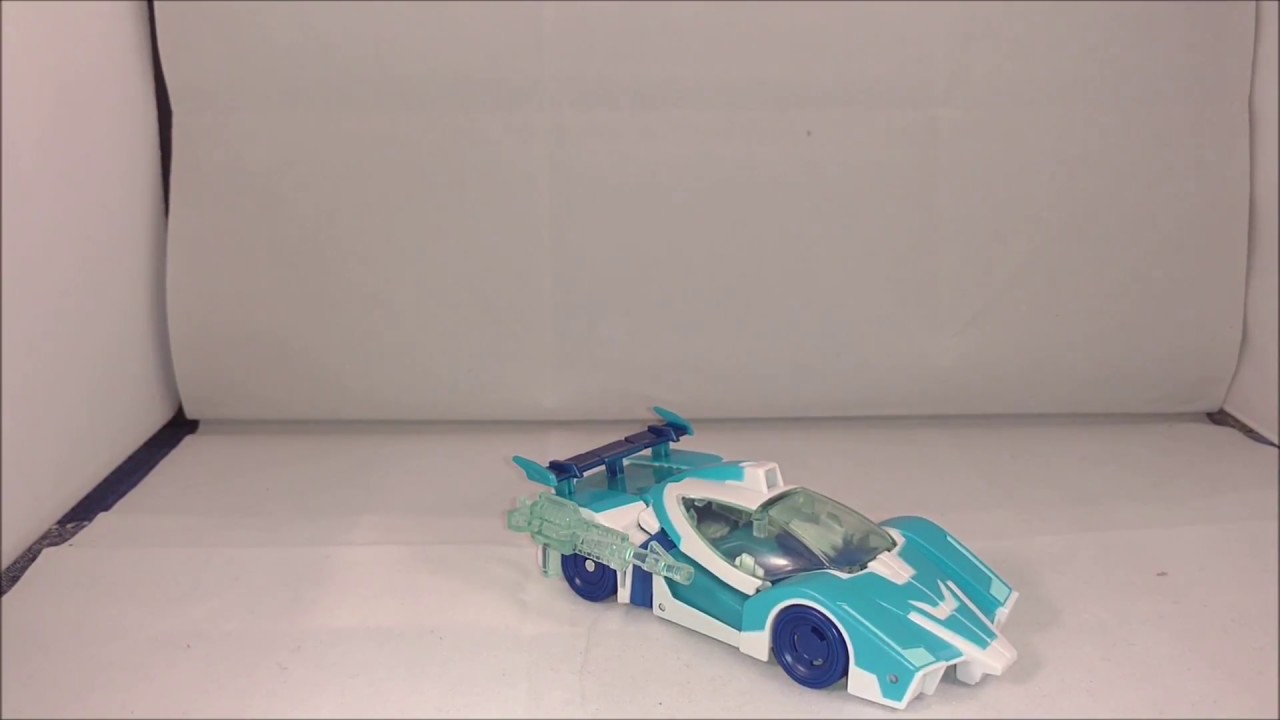 Chuck's Reviews Transformers Robots In Disguise Combiner Force Blurr - YouTube