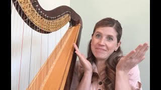 Harp Q&A time! | How many strings, how heavy, and no pinkies?? Profile