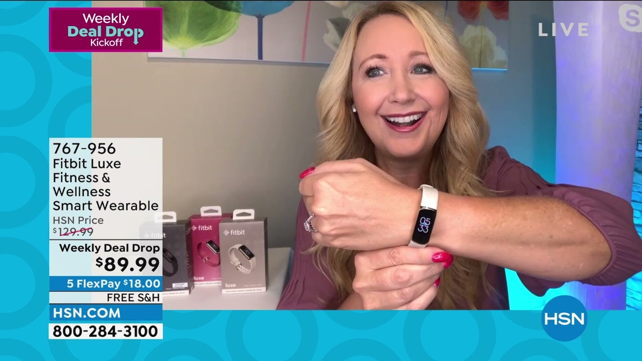 Fitbit Luxe Fitness   Wellness Smart Wearable