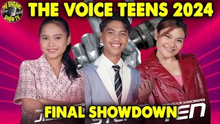 The Voice Teens Philippines 2024  Final Showdown May 18 | The Singing Show TV