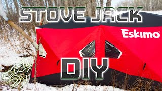 How to Make a Stove Jack for $10 That Fits Most Eskimo Ice Shelters 