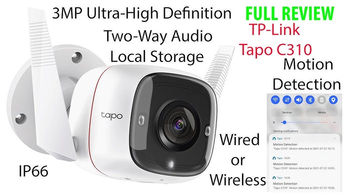 TP-Link Tapo C320WS Outdoor Security Wi-Fi Camera Review 