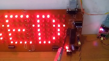 REMOTE WIRELESS BLUETOOTH CONTROLLED LED SCROLLING MESSAGE DISPLAY USING ANDROID SMART PHONE