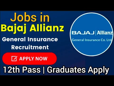 Bajaj Allianz Recruitment | Bajaj Allianz Career for Freshers | Bajaj ...