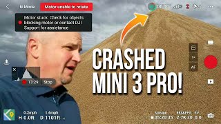 I Crashed my Mini 3 Pro Already!  THIS Would Have Prevented It!