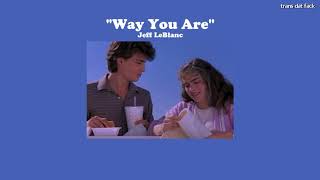 [THAISUB] Way You Are - Jeff LeBlanc chords
