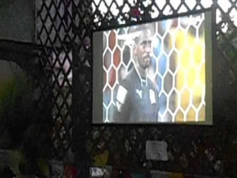 Watching Greece penalty in Bar Des Sports   Kourou   French Guyana   June 2014