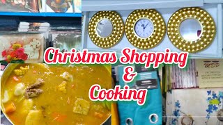 Christmas Shopping//Wall Decor & Curtains//Saturday Cooking//Chicken Back Pumpkin Soup//Christmas