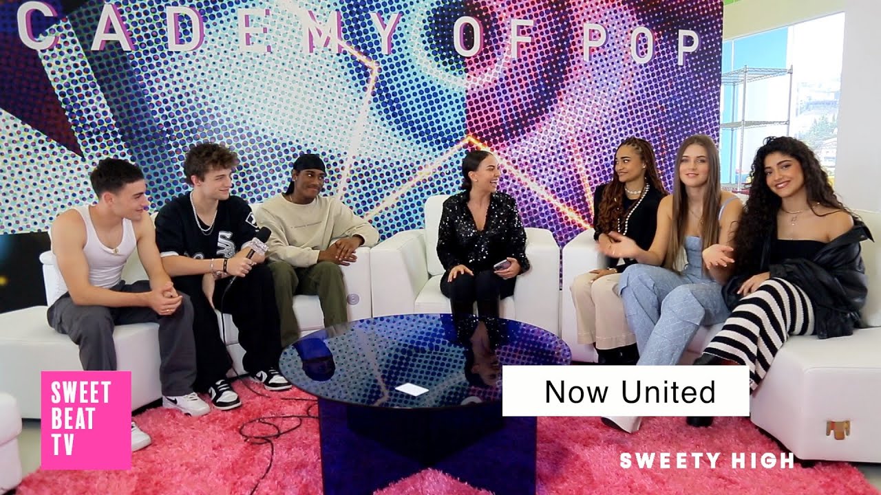 NOW UNITED представляет нам эксклюзивный взгляд на свою новую студию «Academy Of Pop»