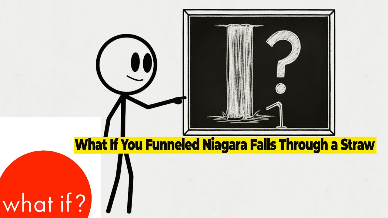 What If You Funneled Niagara Falls Through a Straw.