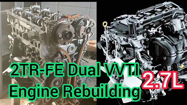 2TR-FE Dual VVTI 2.7 Full Video Rebuilding Of Toyota Engine