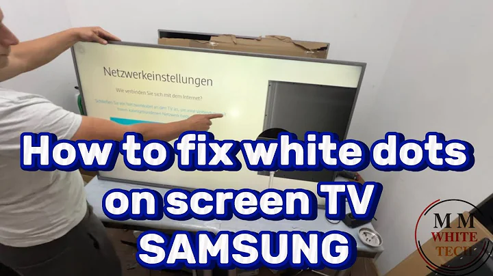How to fix white dots - spots on TV SAMSUNG UE60JU6850 , replace backlight, disassembling steps.