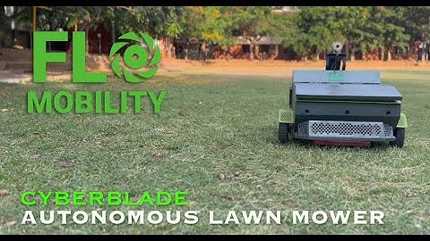 flo autonomous lawn mower