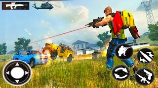 Jetpack Flying Shooting: Free FPS Game - Android GamePlay - FPS Shooting Games Android screenshot 1