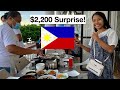 $2200 Surprise from Subscribers to Filipino Family