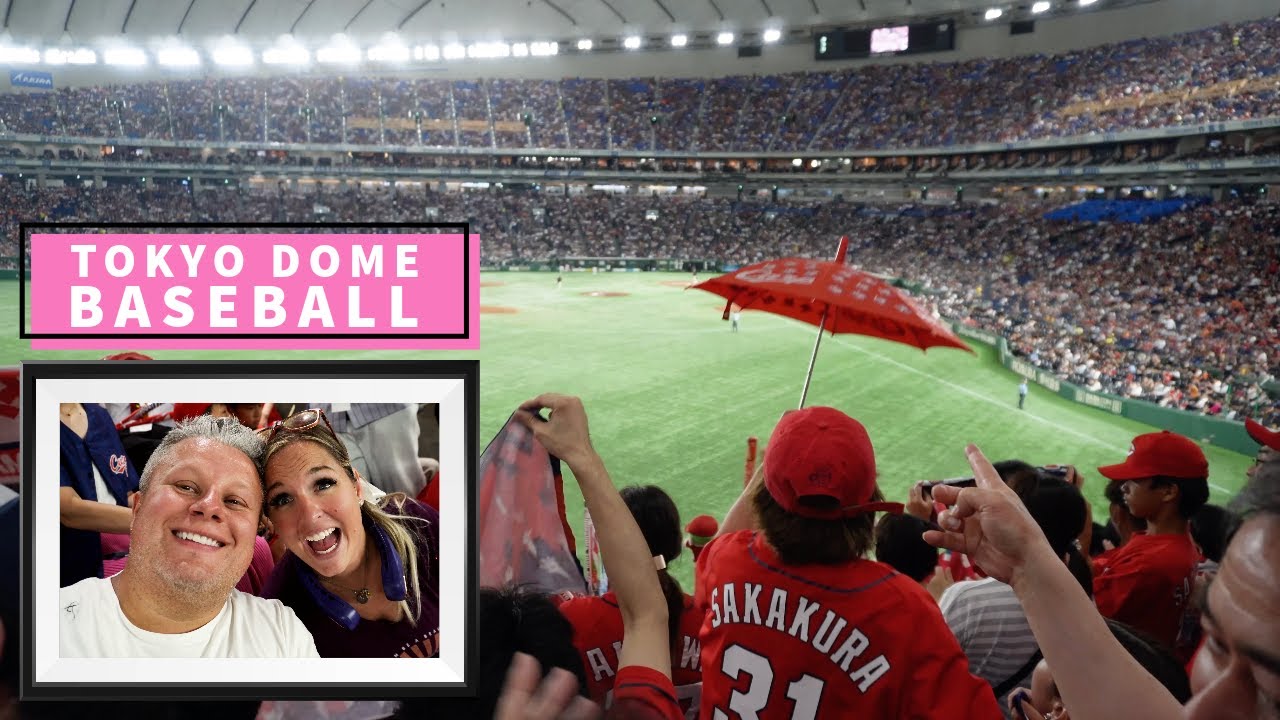 Foreigners at a professional Japanese baseball game...what is it like? Giants vs Carp at Tokyo Dome