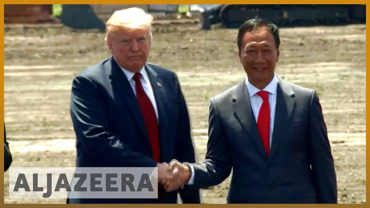 🇺🇸 ترامب في ميلووكي للاحتفال بافتتاح مصنع جديد | الجزيرة الإنجليزية