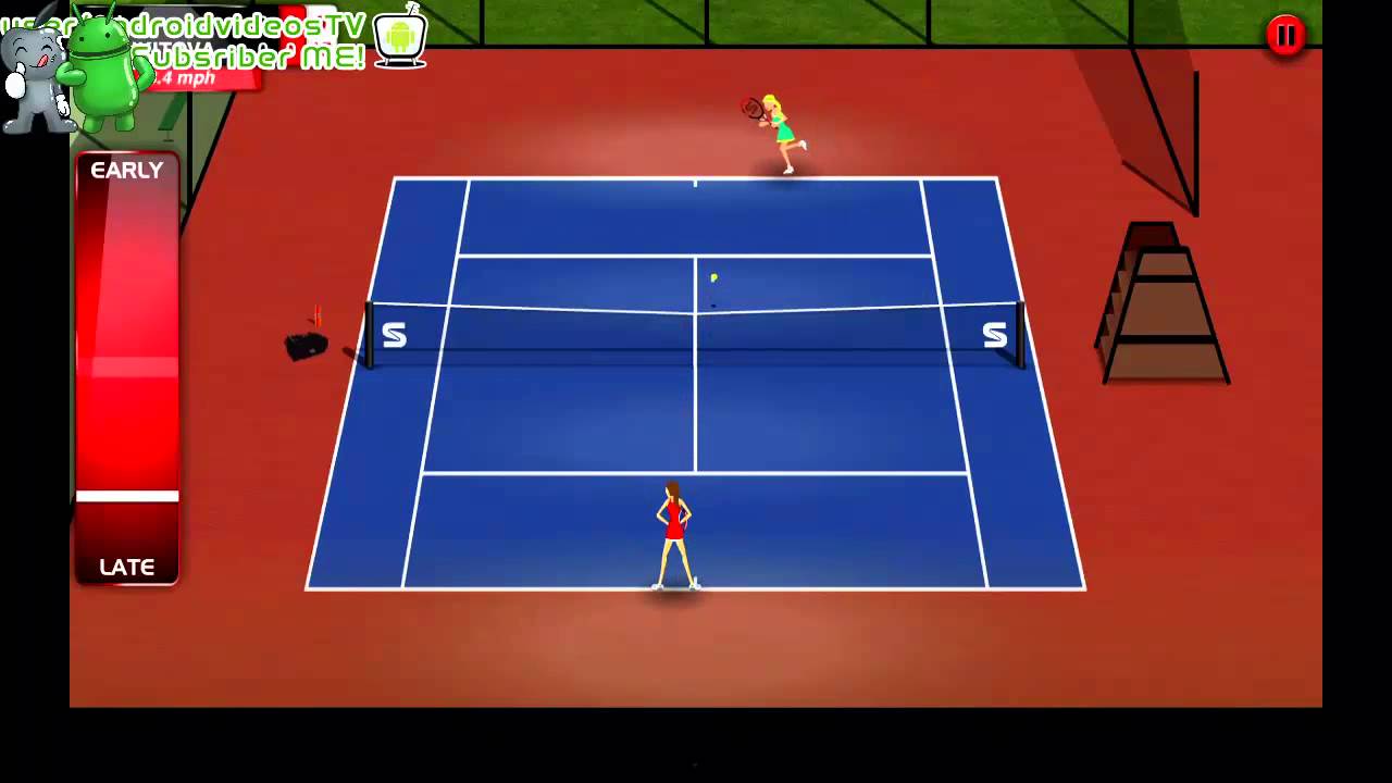 Stick Tennis Android GamePlay - YouTube