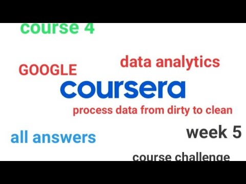 Course 4 : Process data from dirty to clean [COURSERA] [GOOGLE] week 5 course challenge