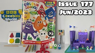 CBeebies Special Magazine, (Colourblocks), issue 177, Jun/2023, 🔴🟠🟡🟢🔵 #cbeebies #colourblocks