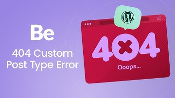 WordPress 404 Custom Post Type Error ❌ [How To Fix It]