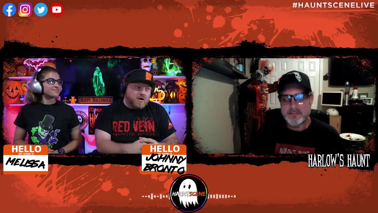 HauntScene LIVE!  Harlow's Haunt!