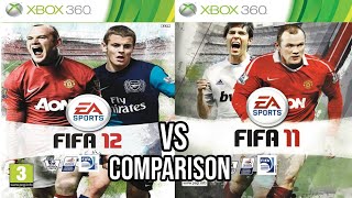 FIFA 12 Vs FIFA 11 Xbox 360