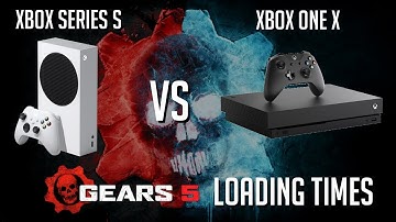 Xbox Series S vs Xbox One X: Load Times on Gears 5