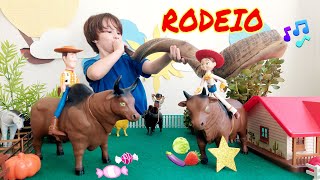 Fazendinha do Felipe Canopf - Um Rodeio com vacas, e que ensina a criança comer legumes| Toy Farm