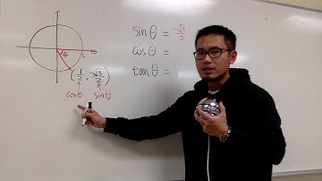Exact values of trig functions from the unit circle, ex1
