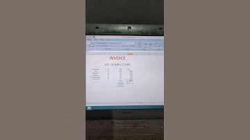 How to create an invoice /bill in Excel? #madhubani #computer #excel #bill #education #excelshortcut