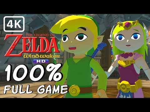 Zelda: The Wind Waker HD (WiiU) - FULL GAME 100% Walkthrough - Full Gameplay