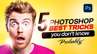 5 BEST Photoshop Tips and Tricks for BEGINNERS!!