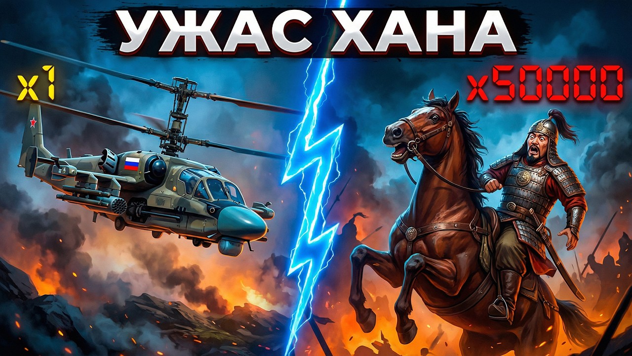 АВИАЦИЯ В 1237 ГОДУ: Ужас Хана Батыя...
