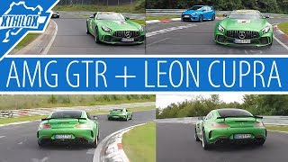 Beast Invasion on Green Hell - 2 new AMG GTR + Leon Cupra - Nürburgring Nordschleife