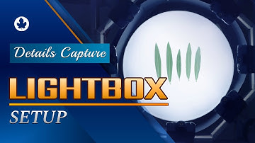 Details Capture | Texture Scan with Photometric Stereo | Lightbox Setup