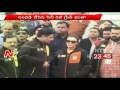 Preity Zinta with the participants of Paragliding World Cup
