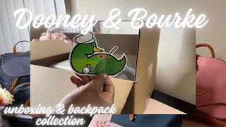 UNBOXING & DOONEY & BOURKE BACKPACK COLLECTION  (Review)// Part 1Robin Cookie