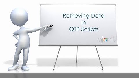 Ways of Retrieving Data in UFT (formerly QTP)
