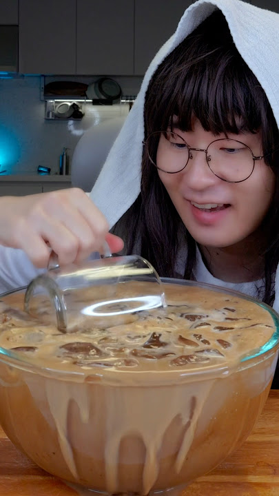 How to make Ice Cream Coffee Latte