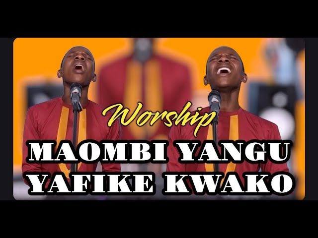 MAOMBI YANGU Bella Kombo cover YAFIKE KWAKO AND HIYO DAMU, DAMU TAKATIFU WORSHIP BY DANYBLESS class=