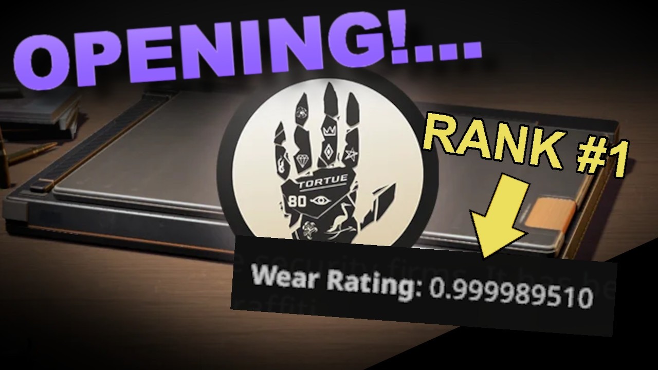 CS2 Dead Hand Terminal Opening (Rank #1 Highest Float Unboxing) - YouTube