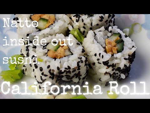 how-to-make-natto-ura-maki-(inside-out-rolled-sushi)----japanese-food